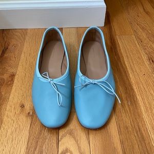 Mansur Gavriel blue ballet flat size 39